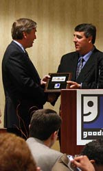 Congressman Tierney and GII president and CEO Jim Gibbons shake hands Congressman Tierney and GII president and CEO Jim Gibbons shake hands