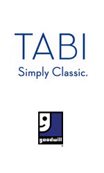 Tabi International and Goodwill logos