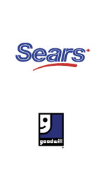 Sears and Goodwill logos