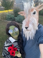 Wicked Dr. Dillamond and Elphaba