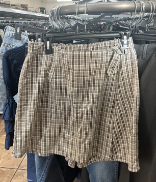 Plaided Skirt
